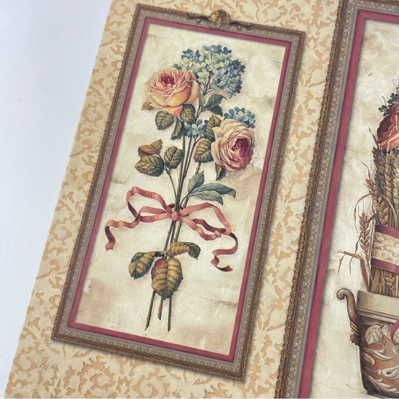 Keepsakes/Memory/Jewelry Box Country French Cottage Floral Rectangular 12.5 x 9 - Picture 3 of 16